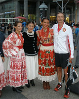 Roger at World Masters Mountain Running Championships in Croatia